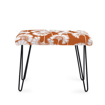 Japanese Floral Occasional Bench, 2 of 8