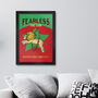 Fearless The Lion Poster Print, thumbnail 5 of 5