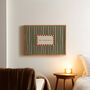 Home Is Wherever You Are Striped Print, thumbnail 2 of 9