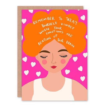 Orange Hair Girl Card, 2 of 2