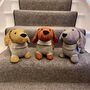 Dachshund Door Stop With Jumpers On, thumbnail 7 of 7