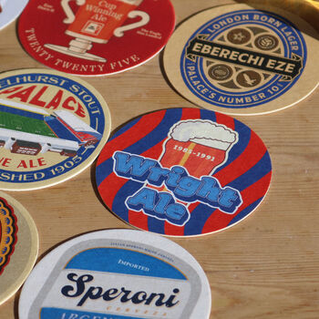 Crystal Palace Football Beer Mats X9, 6 of 7
