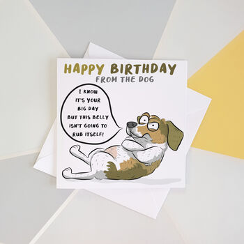 Happy Birthday From The Dog Card, 4 of 4