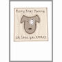 Personalised Dog Christmas Card For Her, Mum, Grandma, thumbnail 2 of 12