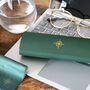 Compass Embossed Glasses Case And Cloth, thumbnail 1 of 3