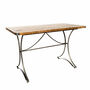 Industrial Vintage Rectangular Bistro Dining Table, thumbnail 1 of 5