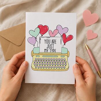 Funny Just My Type Valentine’s Card, 2 of 6