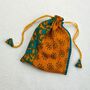 Fair Trade Recycled Sari Fabric Refillable Lavender Bag, thumbnail 4 of 12