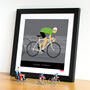 Personalised Cycling Print, Green Jersey, thumbnail 1 of 8