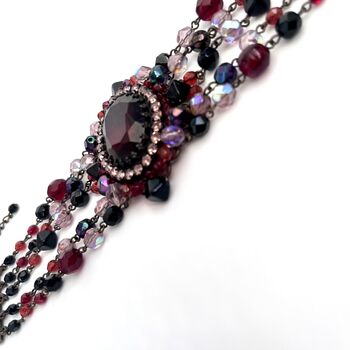 Berry Evening Beaded Necklace Or Bracelet, 4 of 4