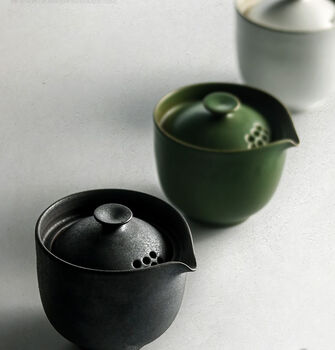 Palm Size Teapot And Teacup Set Trio, 5 of 9