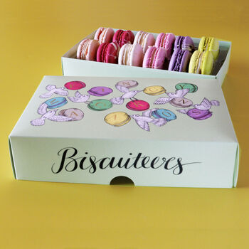 12 Summer Macarons Gift Box, 2 of 4