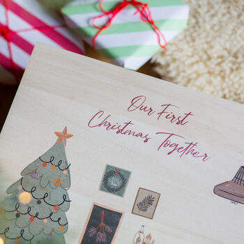 Personalised Fireplace Scene Family Christmas Eve Box, 7 of 7