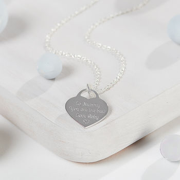 Your Child's Drawing Personalised Heart Necklace, 2 of 7
