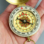 Personalised Message Keepsake Compass, thumbnail 3 of 5