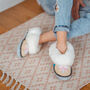 Sen Rose Gold Sheepers Slippers, thumbnail 1 of 10