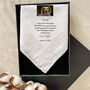 Wedding Handkerchief From Your Dog With Photo, thumbnail 2 of 6