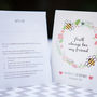 10 Personalised Bee Friendly Seed Packet Gifts, thumbnail 4 of 7
