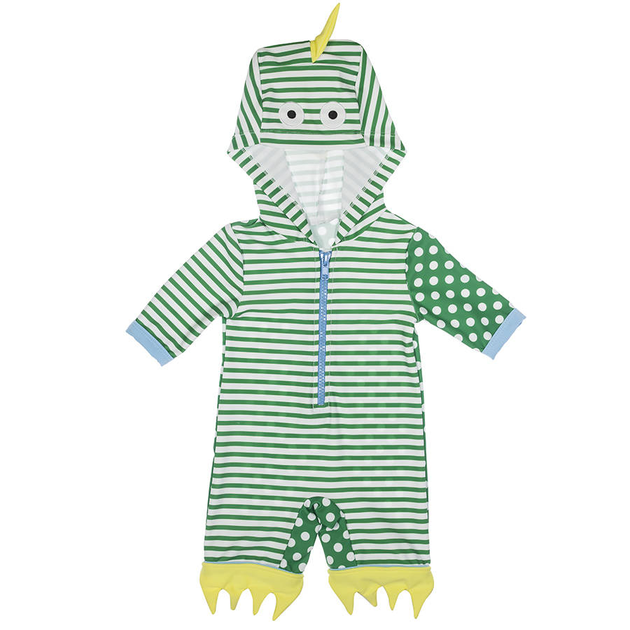 Dino Fred Baby Boys Sunsafe Swimwear By Award Winning Lilly + Sid