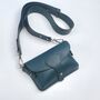 Monogram Mini Leather Crossbody Bag, thumbnail 5 of 11