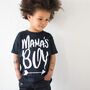 Mama's Boy Kids T Shirt, thumbnail 1 of 5