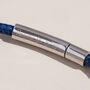Men's Personalised Small Leather Bracelet, thumbnail 5 of 6