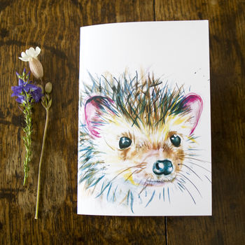 Inky Hedgehog Notebook, 5 of 7