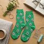 Shasta Daisy Socks Gift Box Set Ree Korean Cotton Blend, thumbnail 6 of 10