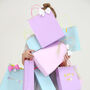 Pastel And Neon Gift Bags Set Of Three, thumbnail 1 of 2