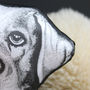 Labrador 'Molly Dog' Sofa Sculpture® Cushion, thumbnail 6 of 9