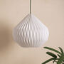 Snowdrop Origami Lampshade, thumbnail 4 of 5