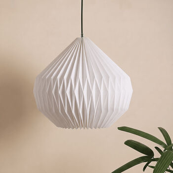 Snowdrop Origami Lampshade, 4 of 5