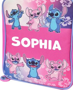 Disney Lilo And Stitch Kids Lunch Bag Personalised, 2 of 6