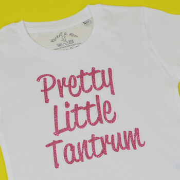 'Pretty Little Tantrum' Kids T Shirt, 2 of 2