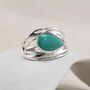 Sterling Silver Turquoise Ring, thumbnail 1 of 8