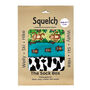 Set Of Three Children's Socks In A Gift Box Monkeys, thumbnail 1 of 2