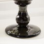 Set Of Four Smoked Grey Wine Goblets, thumbnail 5 of 6