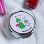 Funny Gin Compact Mirror For Mum, thumbnail 2 of 6