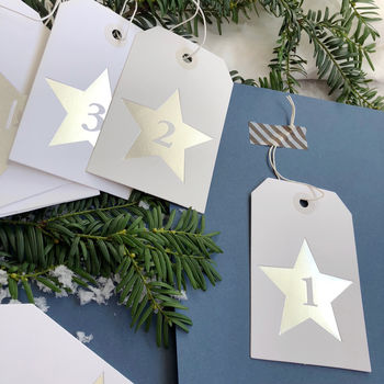 Advent Calendar Numbered Tags, 3 of 3
