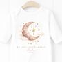 Personalised My Very First Ramadan 2026 Baby Bodysuit, Custom Name Ramadan Onesie, Celestial Moon And Stars Baby Shower Gift, thumbnail 2 of 2