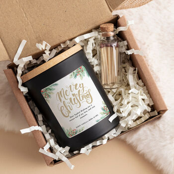 Personalised Merry Christmas Candle Gift, 4 of 6