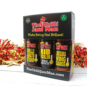 The 'Saucy Box' Chilli Sauce Gift Set, 6 of 6