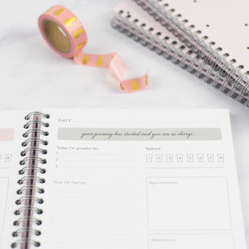 Personalised Ivf Journey Planner Pink, 6 of 12