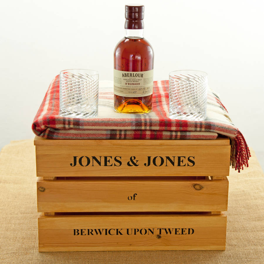 Aberlour Single Malt Scottish Whisky Gift Hamper By Jones and Jones of