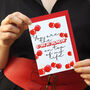 'The Cherry On Top' Valentine Or Anniversary Card, thumbnail 1 of 2