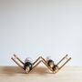 Handcrafted Copper Wine Rack And Bottle Holder, thumbnail 3 of 4