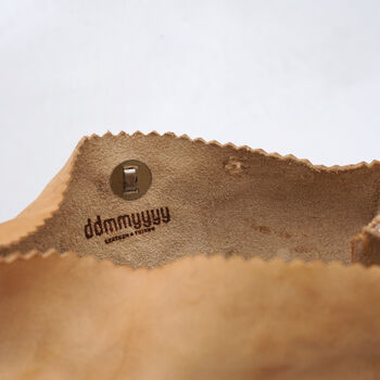 Leather Paper Bag Magnetic Closure, 7 of 10