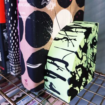 Graffiti Black And Green Bookends, 7 of 10