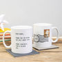 Personalised First Class Daddy Mug, thumbnail 1 of 3