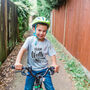 Personalised Daddy And Me Matching Cycling T Shirts, thumbnail 2 of 2